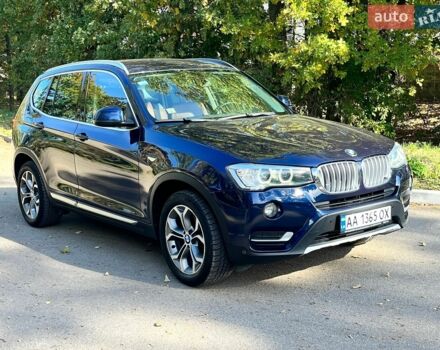 Синий БМВ Х3, объемом двигателя 2 л и пробегом 111 тыс. км за 17800 $, фото 1 на Automoto.ua