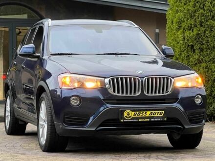 Синий БМВ Х3, объемом двигателя 2 л и пробегом 176 тыс. км за 14500 $, фото 1 на Automoto.ua