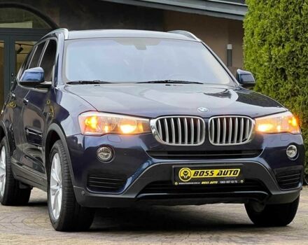 Синий БМВ Х3, объемом двигателя 2 л и пробегом 176 тыс. км за 14500 $, фото 1 на Automoto.ua