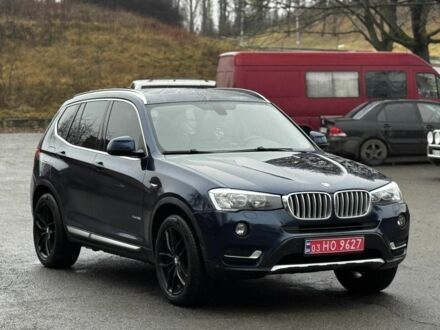 Синій БМВ Х3, об'ємом двигуна 2 л та пробігом 219 тис. км за 14600 $, фото 1 на Automoto.ua