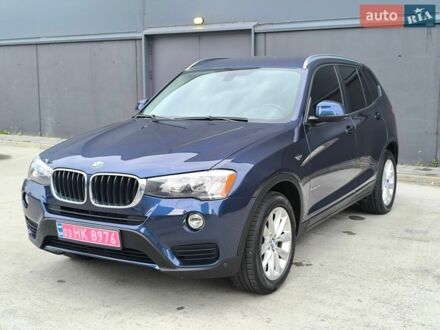 Синий БМВ Х3, объемом двигателя 2 л и пробегом 145 тыс. км за 15900 $, фото 1 на Automoto.ua