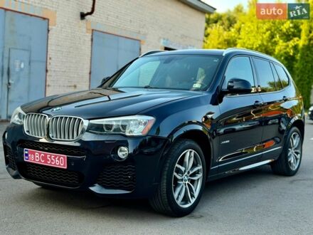 Синий БМВ Х3, объемом двигателя 2 л и пробегом 214 тыс. км за 14250 $, фото 1 на Automoto.ua