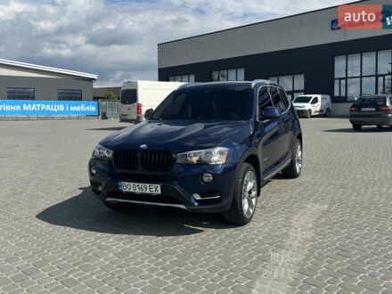 Синій БМВ Х3, об'ємом двигуна 2 л та пробігом 211 тис. км за 15500 $, фото 1 на Automoto.ua