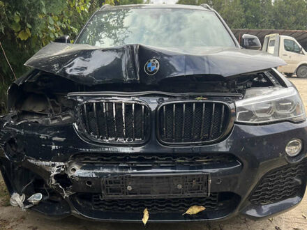 Синий БМВ Х3, объемом двигателя 3 л и пробегом 171 тыс. км за 13500 $, фото 1 на Automoto.ua