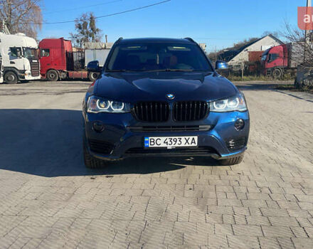 Синий БМВ Х3, объемом двигателя 2 л и пробегом 190 тыс. км за 15500 $, фото 1 на Automoto.ua