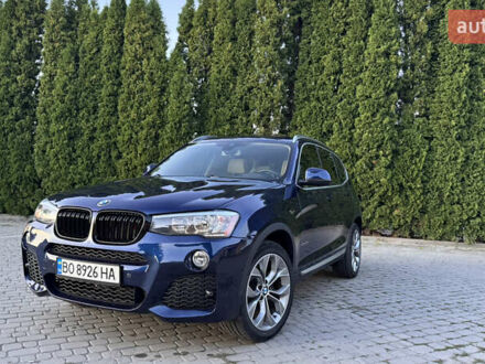 Синий БМВ Х3, объемом двигателя 2 л и пробегом 149 тыс. км за 17500 $, фото 1 на Automoto.ua