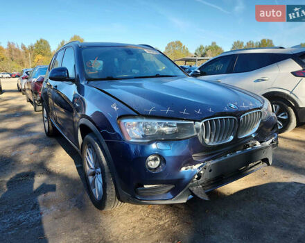 Синий БМВ Х3, объемом двигателя 2 л и пробегом 164 тыс. км за 11000 $, фото 1 на Automoto.ua