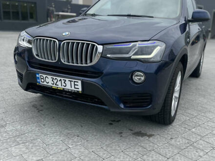 БМВ Х3 2016 в Львове на Automoto.ua Синий БМВ Х3, объемом двигателя 2 л и пробегом 82 тыс. км за 18250 $, фото 1 на Automoto.ua