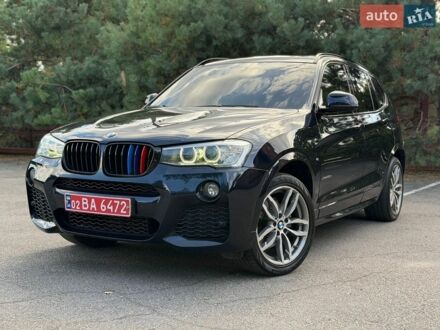 Синий БМВ Х3, объемом двигателя 2 л и пробегом 171 тыс. км за 21700 $, фото 1 на Automoto.ua