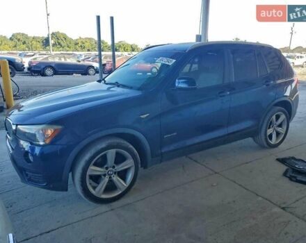 Синій БМВ Х3, об'ємом двигуна 2 л та пробігом 118 тис. км за 3100 $, фото 1 на Automoto.ua