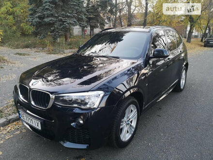 БМВ Х3 2016 в Днепре (Днепропетровске) на Automoto.ua Синий БМВ Х3, объемом двигателя 2 л и пробегом 90 тыс. км за 23999 $, фото 1 на Automoto.ua