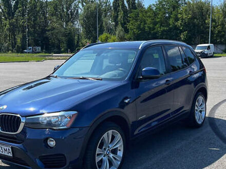 Синий БМВ Х3, объемом двигателя 2 л и пробегом 193 тыс. км за 21000 $, фото 1 на Automoto.ua