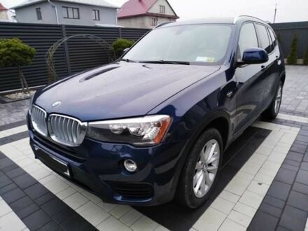 Синий БМВ Х3, объемом двигателя 2 л и пробегом 81 тыс. км за 19300 $, фото 1 на Automoto.ua