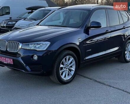 Синий БМВ Х3, объемом двигателя 2 л и пробегом 245 тыс. км за 16000 $, фото 1 на Automoto.ua