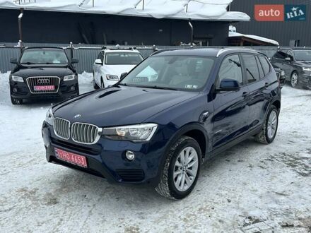 Синий БМВ Х3, объемом двигателя 2 л и пробегом 143 тыс. км за 16500 $, фото 1 на Automoto.ua