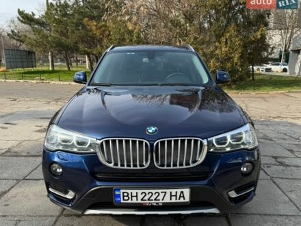 Синій БМВ Х3, об'ємом двигуна 2 л та пробігом 94 тис. км за 17900 $, фото 1 на Automoto.ua