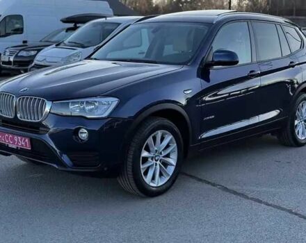 Синий БМВ Х3, объемом двигателя 2 л и пробегом 200 тыс. км за 16000 $, фото 1 на Automoto.ua