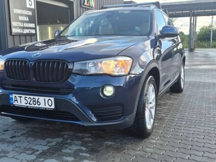 Синий БМВ Х3, объемом двигателя 2 л и пробегом 250 тыс. км за 14500 $, фото 1 на Automoto.ua