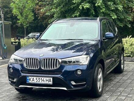 Синій БМВ Х3, об'ємом двигуна 2 л та пробігом 85 тис. км за 19900 $, фото 1 на Automoto.ua