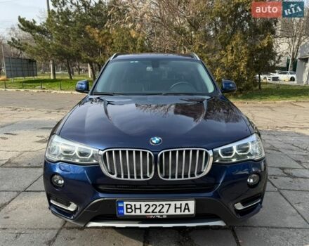 Синий БМВ Х3, объемом двигателя 2 л и пробегом 94 тыс. км за 19900 $, фото 1 на Automoto.ua