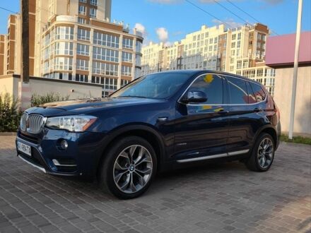 Синий БМВ Х3, объемом двигателя 2 л и пробегом 98 тыс. км за 18900 $, фото 1 на Automoto.ua