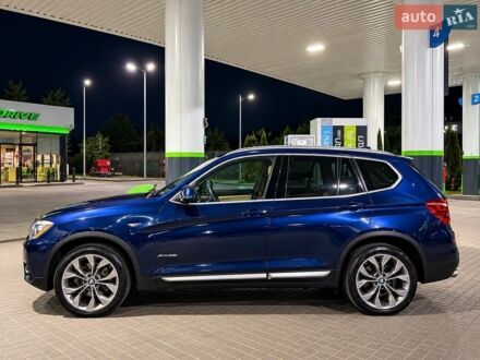 Синий БМВ Х3, объемом двигателя 2 л и пробегом 177 тыс. км за 16300 $, фото 1 на Automoto.ua