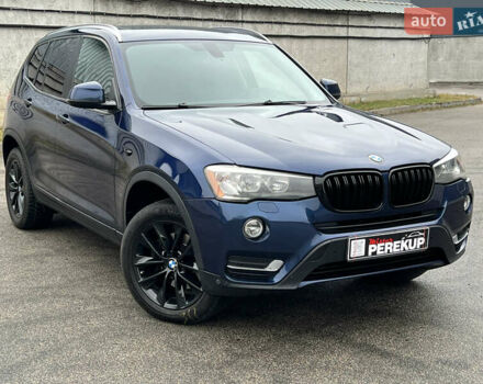 Синий БМВ Х3, объемом двигателя 2 л и пробегом 251 тыс. км за 16800 $, фото 1 на Automoto.ua