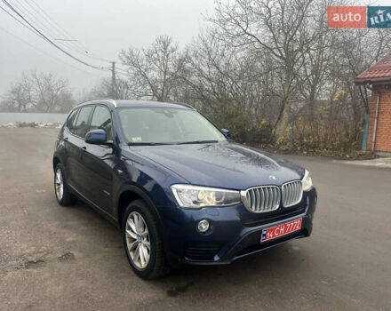 Синий БМВ Х3, объемом двигателя 2 л и пробегом 167 тыс. км за 16700 $, фото 1 на Automoto.ua