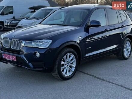 Синий БМВ Х3, объемом двигателя 2 л и пробегом 245 тыс. км за 15000 $, фото 1 на Automoto.ua