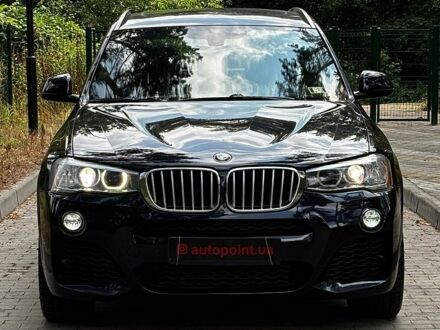 Синий БМВ Х3, объемом двигателя 3 л и пробегом 222 тыс. км за 16800 $, фото 1 на Automoto.ua