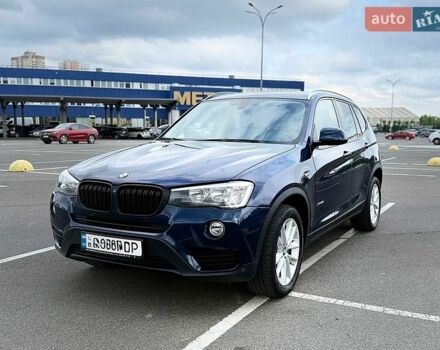 Синий БМВ Х3, объемом двигателя 2 л и пробегом 149 тыс. км за 16750 $, фото 1 на Automoto.ua