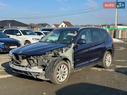 Синій БМВ Х3, об'ємом двигуна 2 л та пробігом 212 тис. км за 10300 $, фото 1 на Automoto.ua