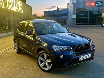 Синій БМВ Х3, об'ємом двигуна 2 л та пробігом 110 тис. км за 16900 $, фото 1 на Automoto.ua