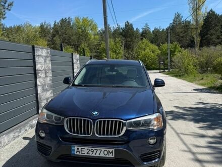Синий БМВ Х3, объемом двигателя 2 л и пробегом 99 тыс. км за 15800 $, фото 1 на Automoto.ua