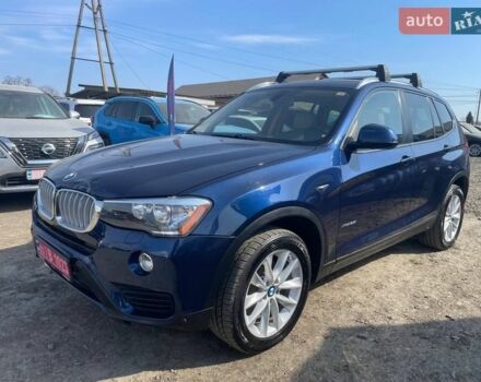 Синий БМВ Х3, объемом двигателя 2 л и пробегом 212 тыс. км за 11300 $, фото 1 на Automoto.ua