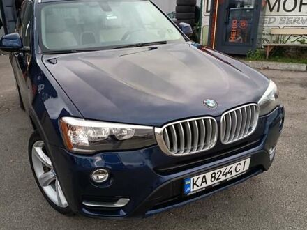 Синий БМВ Х3, объемом двигателя 2 л и пробегом 123 тыс. км за 19800 $, фото 1 на Automoto.ua