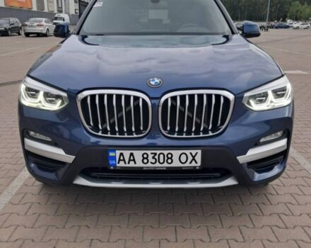 Синий БМВ Х3, объемом двигателя 2 л и пробегом 137 тыс. км за 24000 $, фото 1 на Automoto.ua
