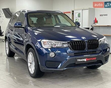 Синій БМВ Х3, об'ємом двигуна 2 л та пробігом 180 тис. км за 15490 $, фото 1 на Automoto.ua