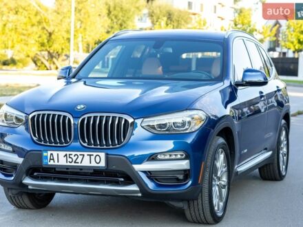 Синий БМВ Х3, объемом двигателя 2 л и пробегом 154 тыс. км за 25900 $, фото 1 на Automoto.ua