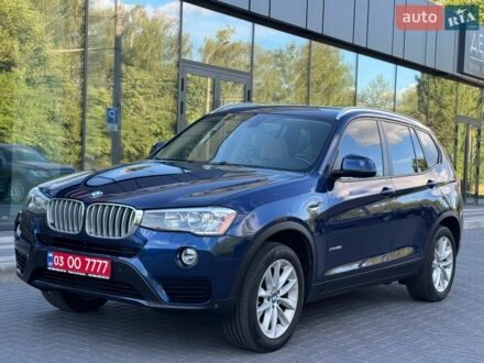 Синій БМВ Х3, об'ємом двигуна 2 л та пробігом 199 тис. км за 15900 $, фото 1 на Automoto.ua