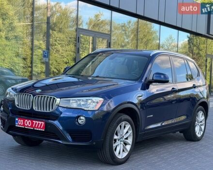 Синий БМВ Х3, объемом двигателя 2 л и пробегом 199 тыс. км за 15900 $, фото 1 на Automoto.ua