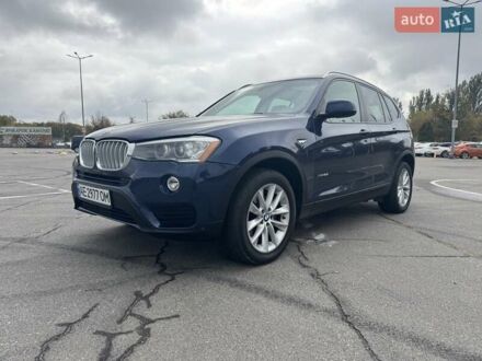 Синий БМВ Х3, объемом двигателя 2 л и пробегом 94 тыс. км за 22500 $, фото 1 на Automoto.ua