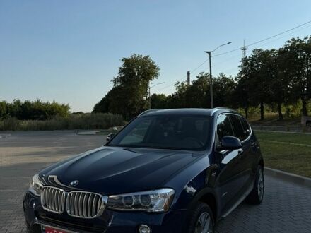 Синий БМВ Х3, объемом двигателя 2 л и пробегом 123 тыс. км за 16800 $, фото 1 на Automoto.ua