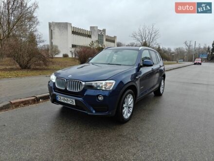 Синий БМВ Х3, объемом двигателя 2 л и пробегом 104 тыс. км за 18500 $, фото 1 на Automoto.ua