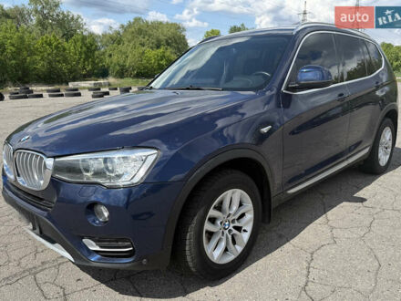 БМВ Х3 2017 в Полтаве на Automoto.ua Синий БМВ Х3, объемом двигателя 2 л и пробегом 149 тыс. км за 26800 $, фото 1 на Automoto.ua