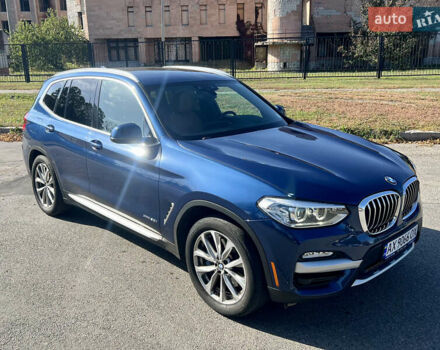 Синий БМВ Х3, объемом двигателя 2 л и пробегом 115 тыс. км за 27500 $, фото 1 на Automoto.ua