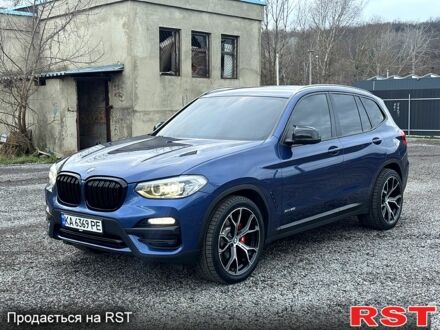 Синий БМВ Х3, объемом двигателя 2 л и пробегом 143 тыс. км за 28900 $, фото 1 на Automoto.ua