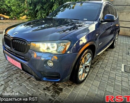 Синій БМВ Х3, об'ємом двигуна 2 л та пробігом 180 тис. км за 15800 $, фото 1 на Automoto.ua