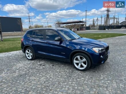 Синій БМВ Х3, об'ємом двигуна 2 л та пробігом 125 тис. км за 16500 $, фото 1 на Automoto.ua