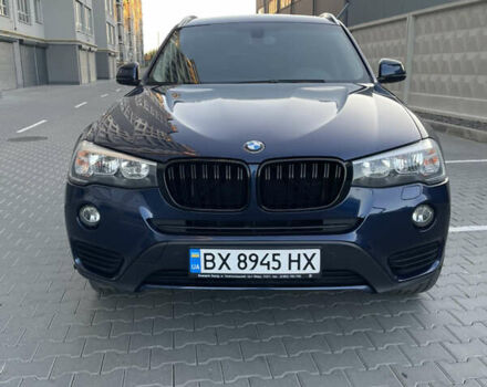 Синий БМВ Х3, объемом двигателя 2 л и пробегом 51 тыс. км за 23000 $, фото 1 на Automoto.ua